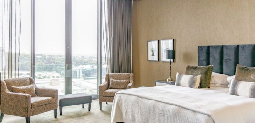 Feel on top of the world with this penthouse located in  DaVinci Hotel Sandton.