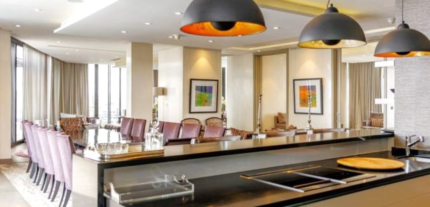Feel on top of the world with this penthouse located in  DaVinci Hotel Sandton.