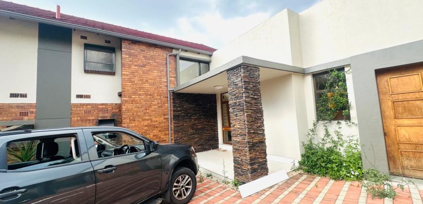 Double storey home with entertainment area in Bedfordview