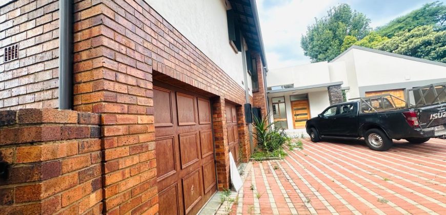 Double storey home with entertainment area in Bedfordview