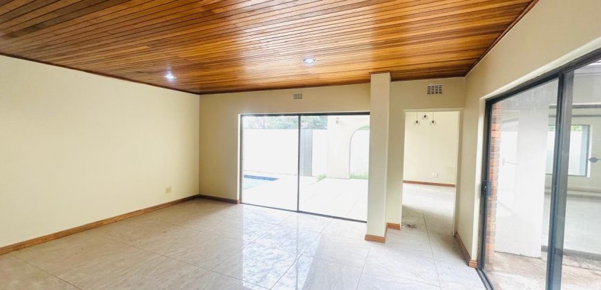 Double storey home with entertainment area in Bedfordview