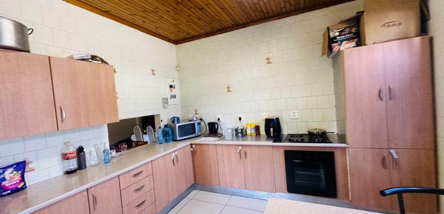 Family home with additional accommodation.