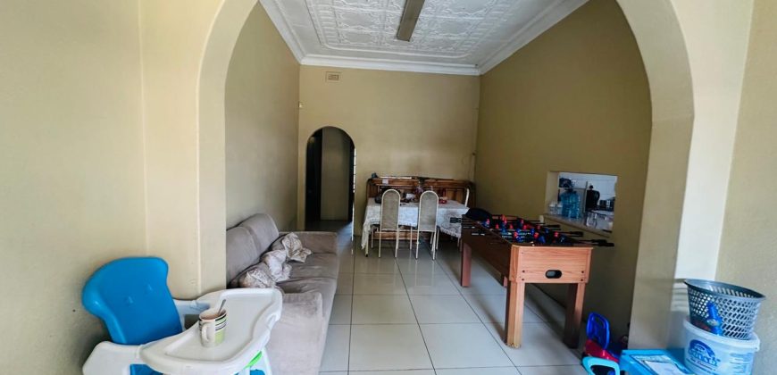 Family home with additional accommodation.