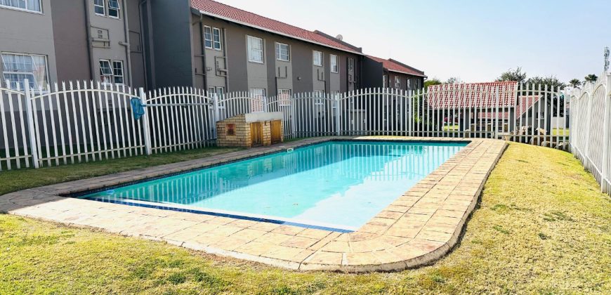 3 Bedroom ground floor unit.