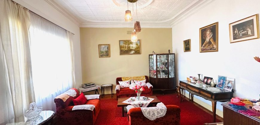 3 Bedroom home welcoming you through its doors.