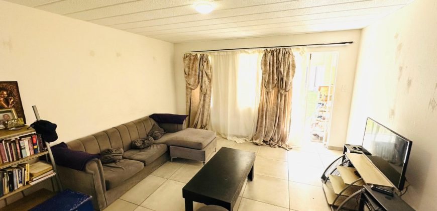 3 Bedroom ground floor unit.