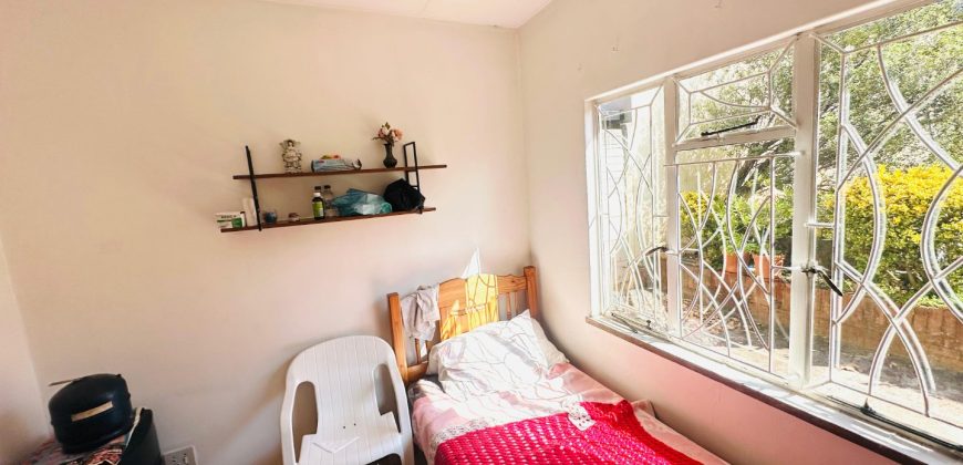 3 Bedroom home welcoming you through its doors.