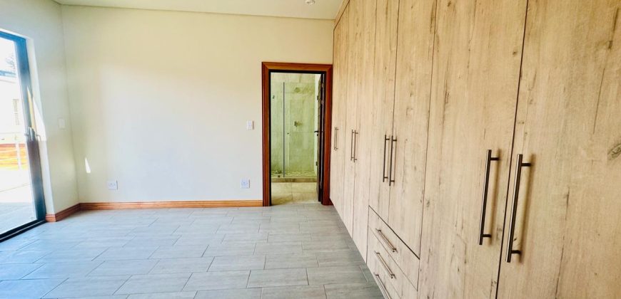 3 Bedroom Cluster Home with pool and garden.