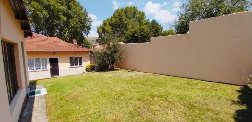 3 Bedroom home welcoming you through its doors.