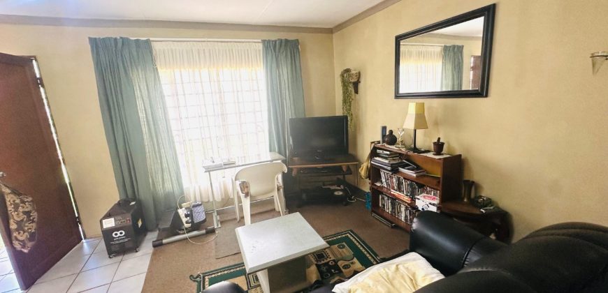 3 Bedroom home welcoming you through its doors.