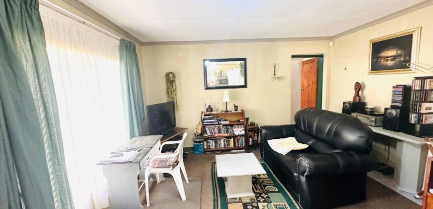 3 Bedroom home welcoming you through its doors.