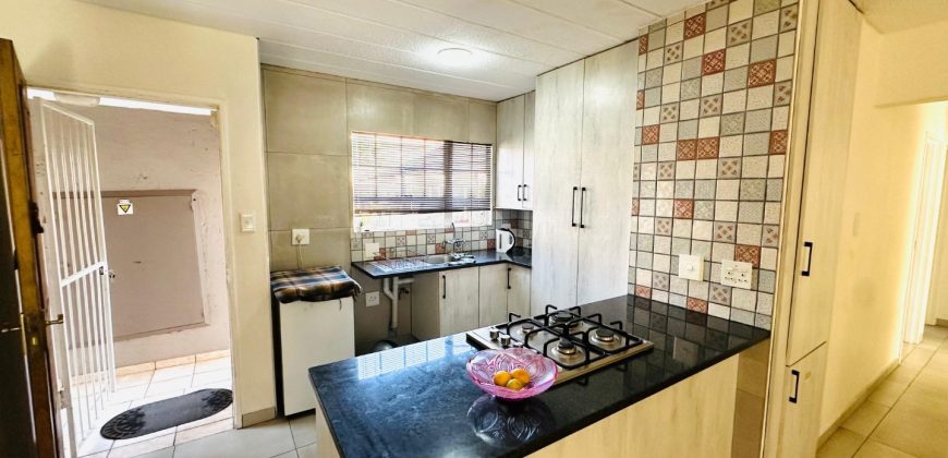 3 Bedroom ground floor unit.