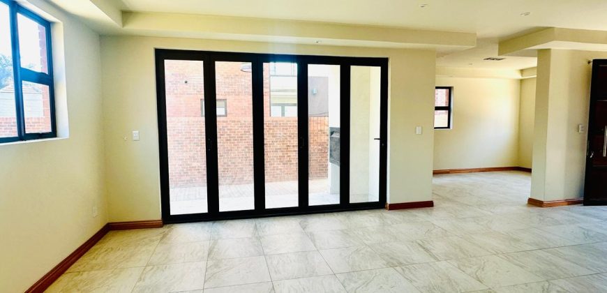 3 Bedroom Cluster Home with pool and garden.