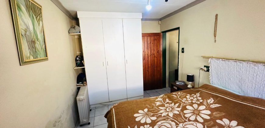 3 Bedroom home welcoming you through its doors.