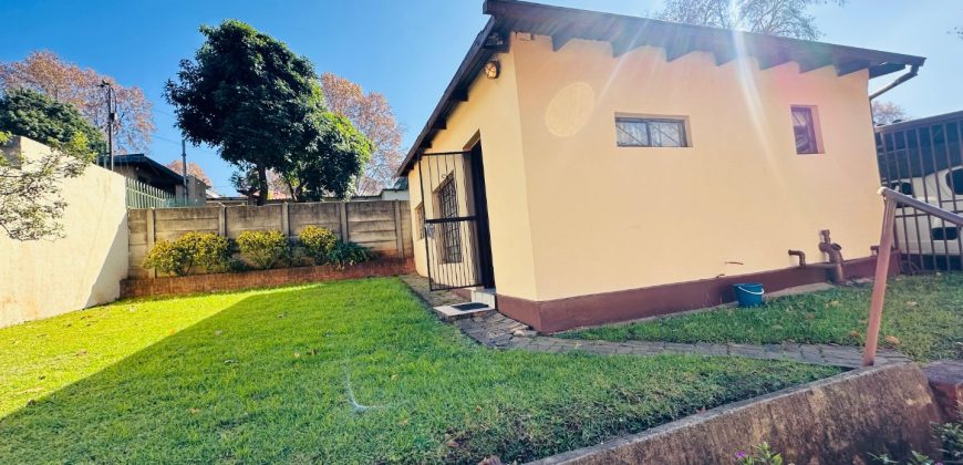 3 Bedroom home welcoming you through its doors.