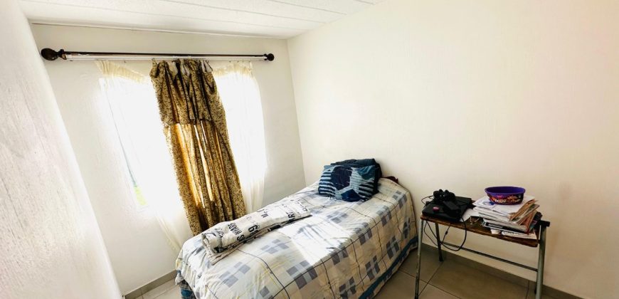 3 Bedroom ground floor unit.