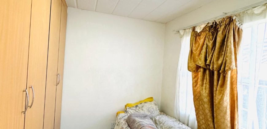 3 Bedroom ground floor unit.