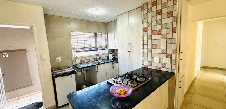 3 Bedroom ground floor unit.