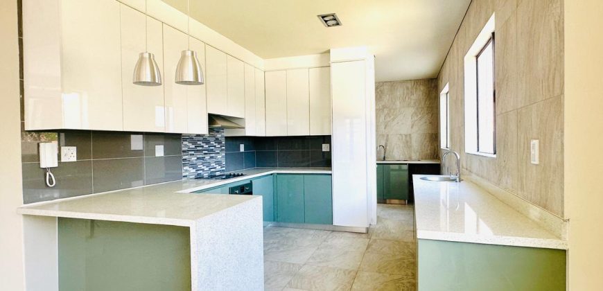 3 Bedroom Cluster Home with pool and garden.