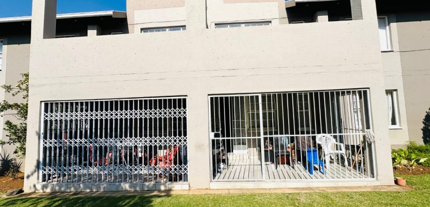 3 Bedroom ground floor unit.