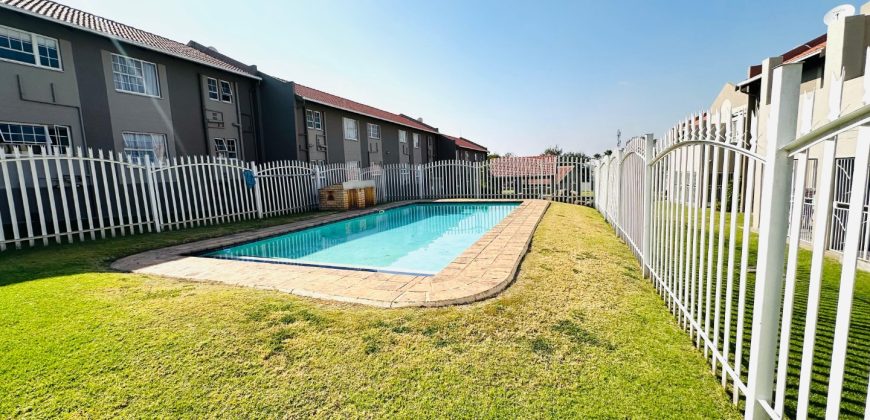 3 Bedroom ground floor unit.