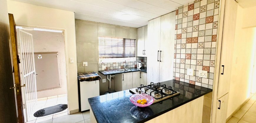 3 Bedroom ground floor unit.