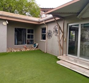 Spacious large home spread over double plot