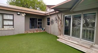 Spacious large home spread over double plot