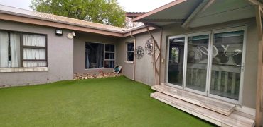 Spacious large home spread over double plot