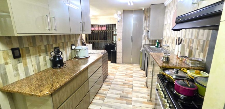 Spacious large home spread over double plot