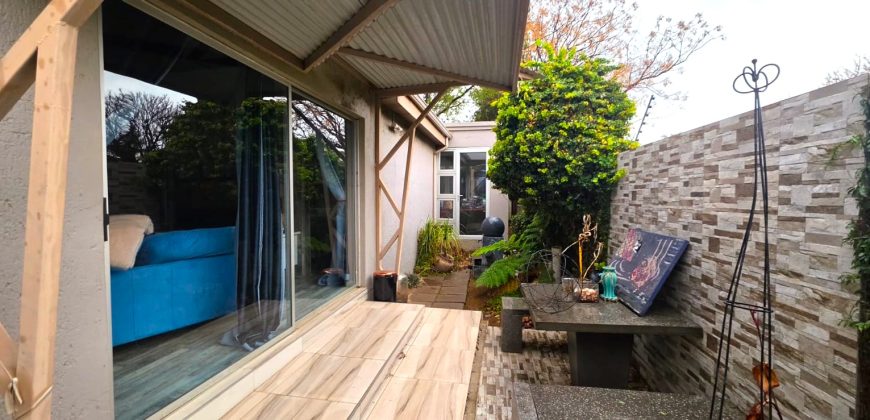 Spacious large home spread over double plot