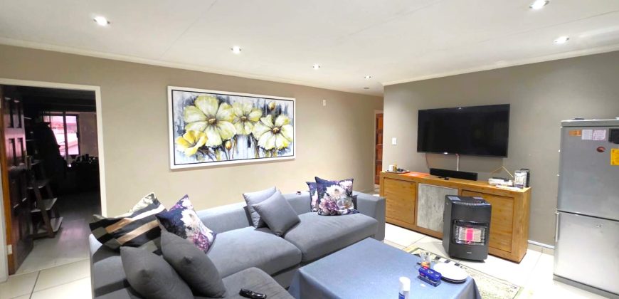 Spacious large home spread over double plot