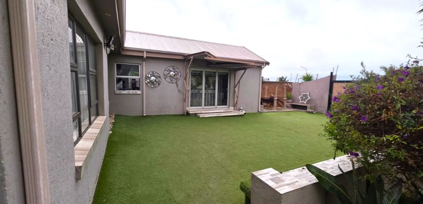 Spacious large home spread over double plot