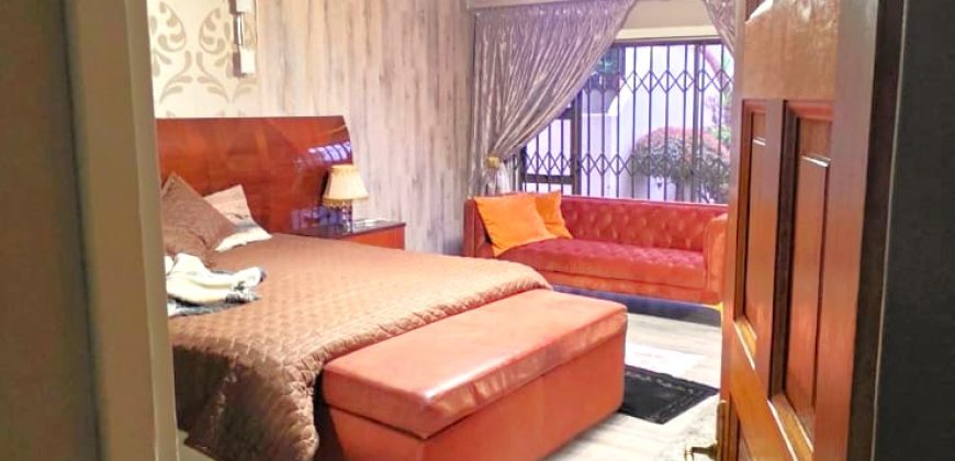 Spacious large home spread over double plot