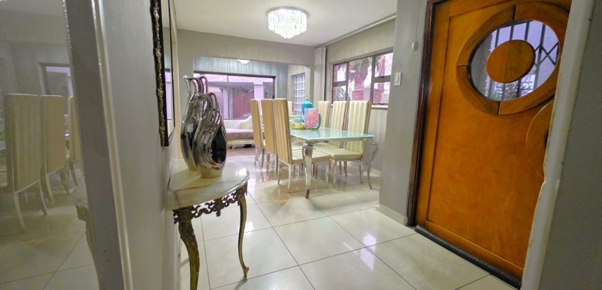 Spacious large home spread over double plot