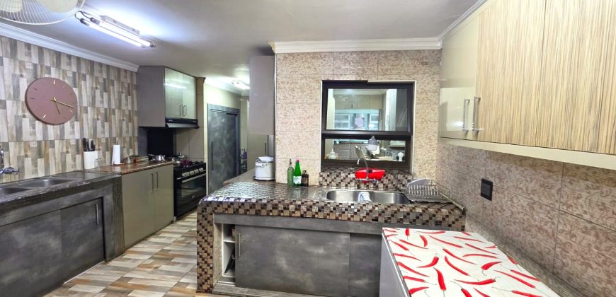 Spacious large home spread over double plot