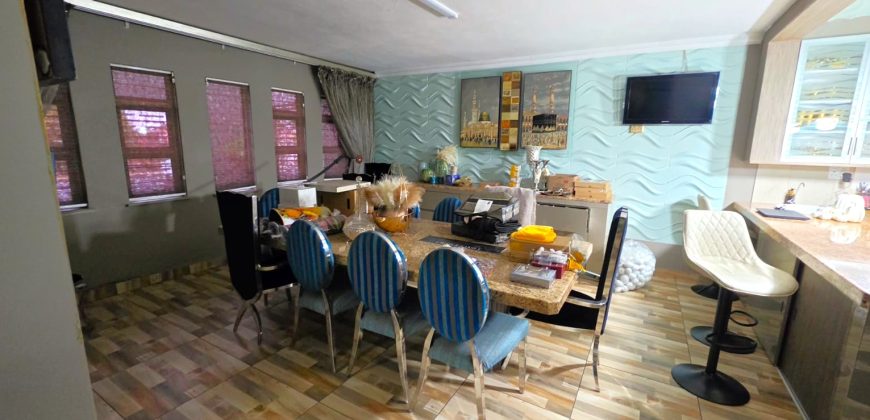 Spacious large home spread over double plot