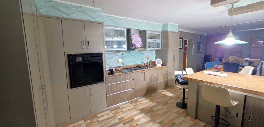 Spacious large home spread over double plot