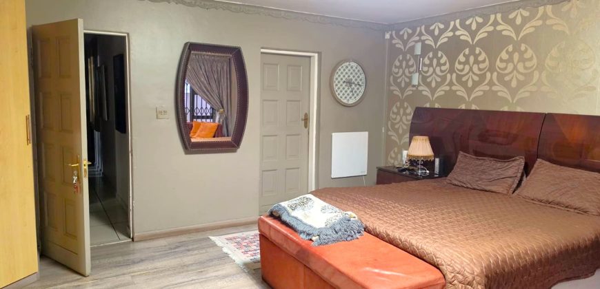 Spacious large home spread over double plot