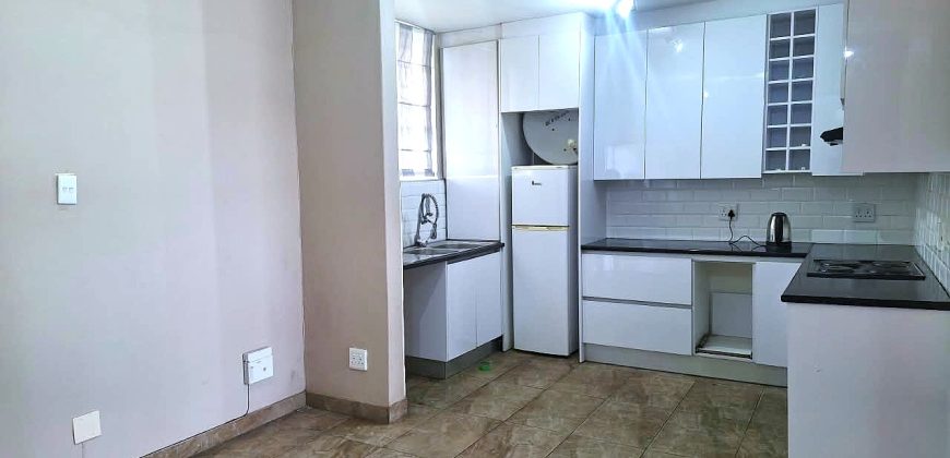 Modern and well maintained 1.5 bedroom apartment.