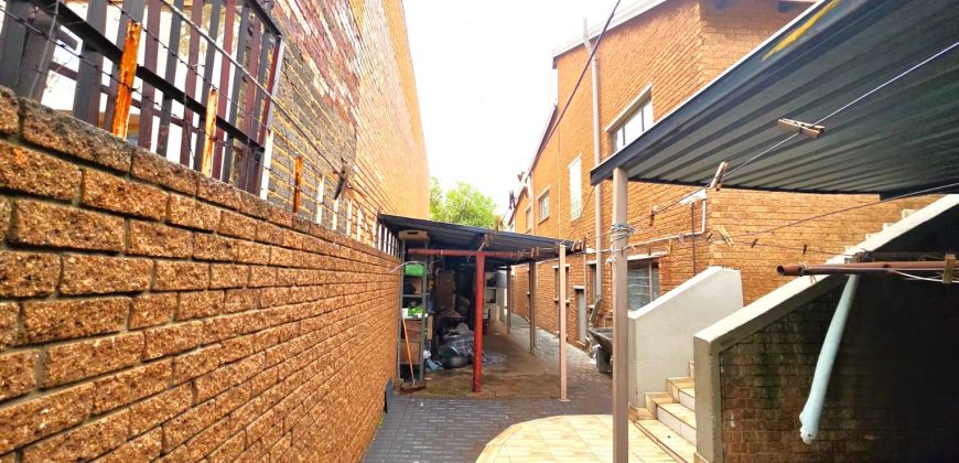 Spacious large home spread over double plot