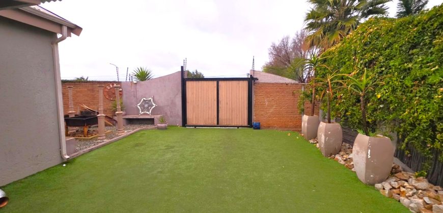 Spacious large home spread over double plot