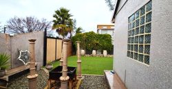 Spacious large home spread over double plot