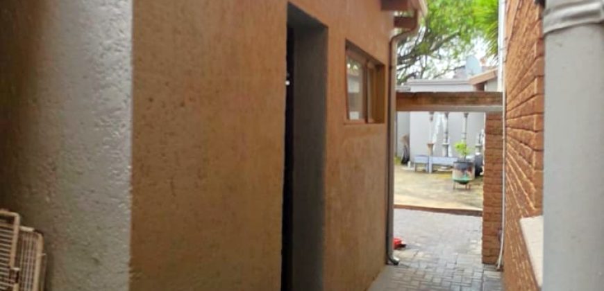 Spacious large home spread over double plot