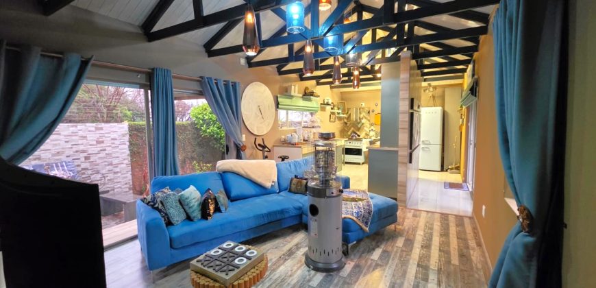 Spacious large home spread over double plot