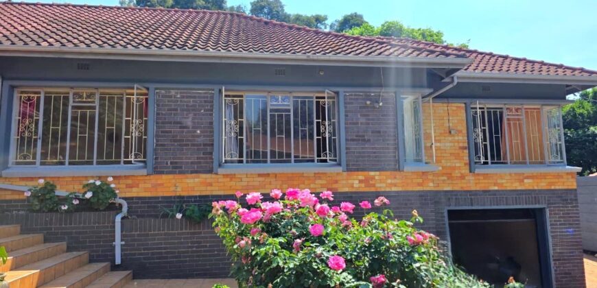 Spacious family home with a separate cottage in Cyrildene