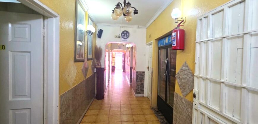 Guest house with multiple rooms, shops and entertainment area!